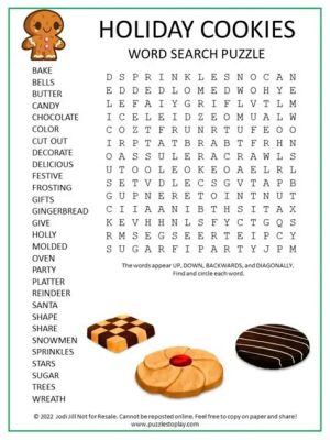 Word Cookies - A Delightfully Delicious Word Search Puzzle!