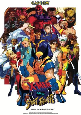 X-Men Vs. Street Fighter: Unleashing a Frenzy of Mutant Mayhem and Street Brawling Action!